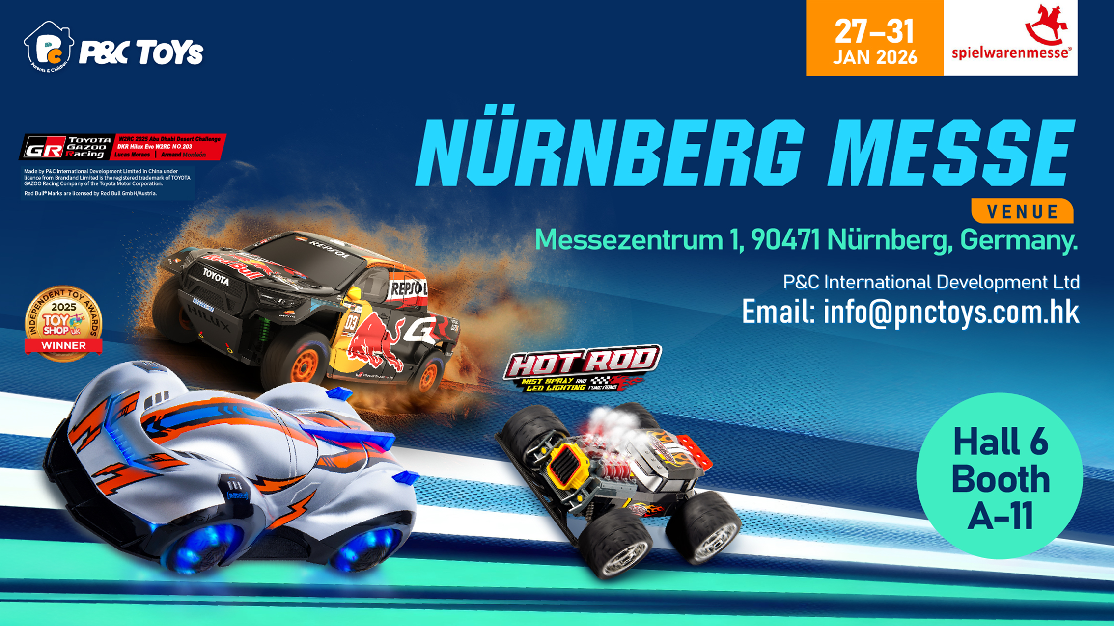 Meet P&C Toys at Spielwarenmesse 2026 in Nuremberg