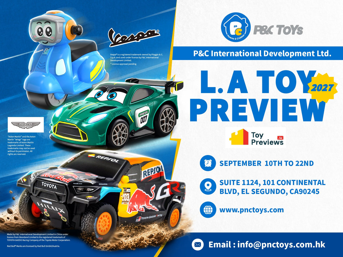 P&C Toys to Showcase Its 2027 Lineup at the L.A. Fall Toy Preview