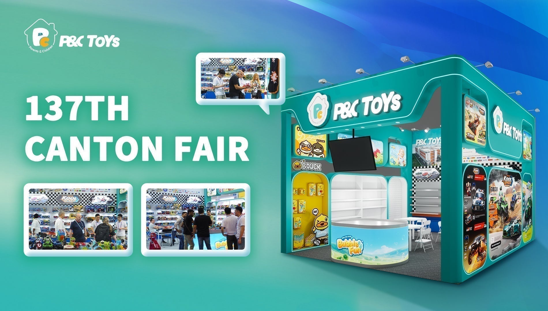 P&C TOYS at the 137th Canton Fair: Inspiring Global Buyers with Innovation and Play