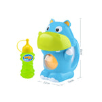 Handheld Hippo Bubble Machine