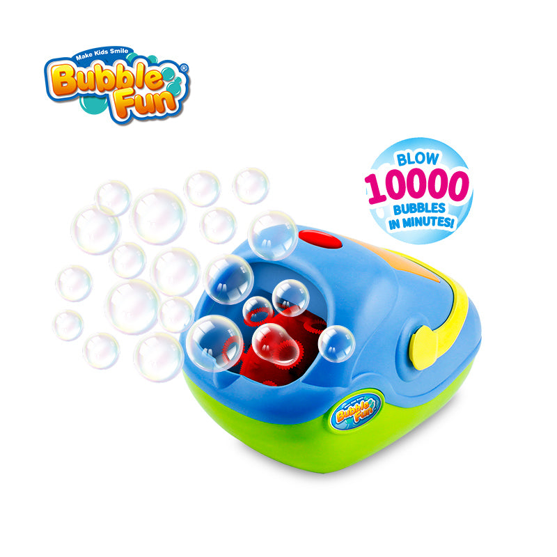 Big Automatic Bubble Machine Blue – P&C Toys | P&C International ...