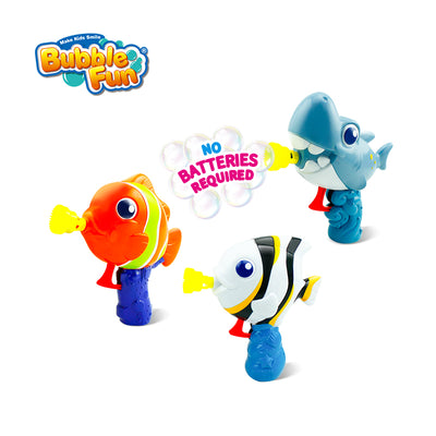 Friction Powered Bubble Fish