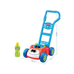 Mower Bubble Machine with Smile Face