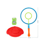 Jumbo Bubble Wand Set with 8oz Bottle of Formula Bubble Solution