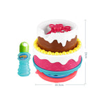 B/O Bubble Cake with Light and Happy Birthday Song
