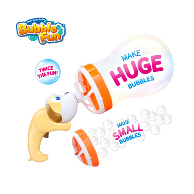 B/O 2 in 1 Jumbo Bubble Dog Blaster