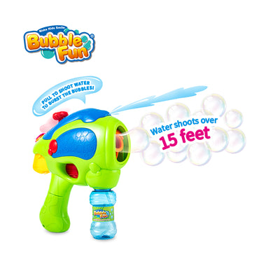 B/O Big 2 in 1 Water Squirting Bubble Gun