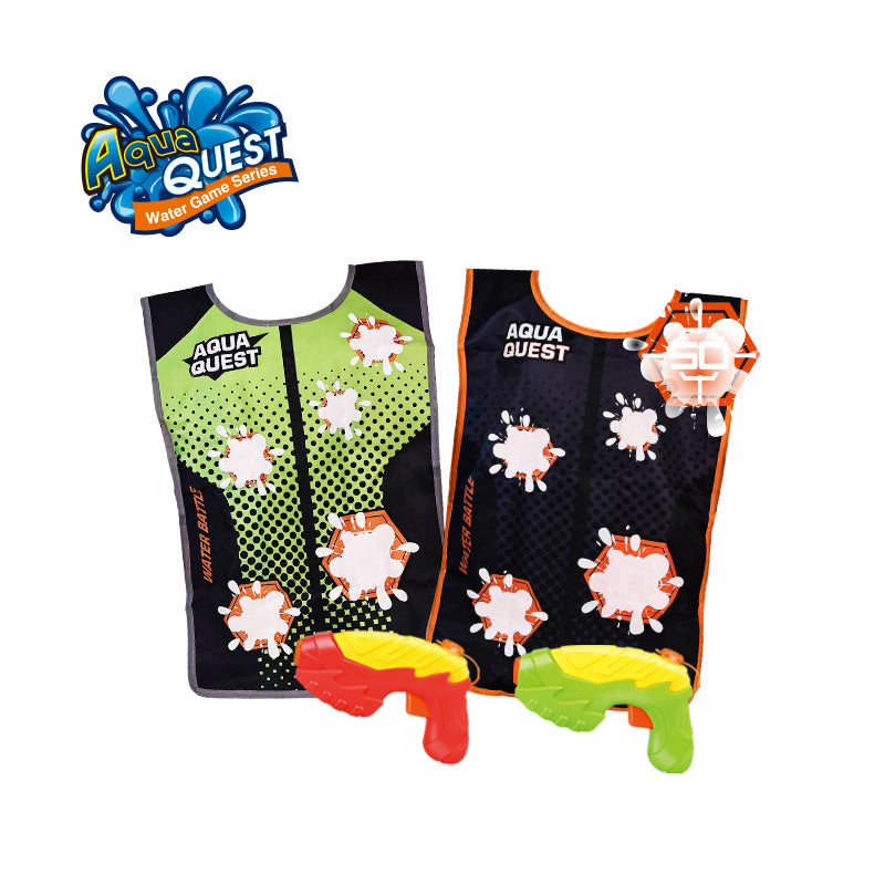 Water Battle Game_2 Water Guns with 2 Vests