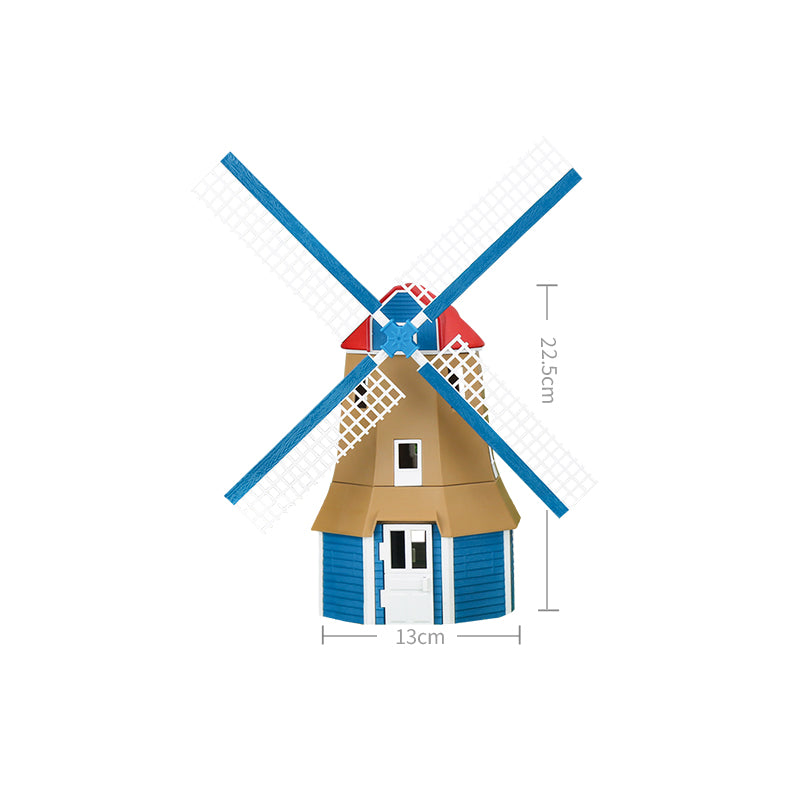 1:32 Farm Playset Include Dutch Windmill, Farmhouse, Tractor, Farmers, Animal Toys and Farm Tools