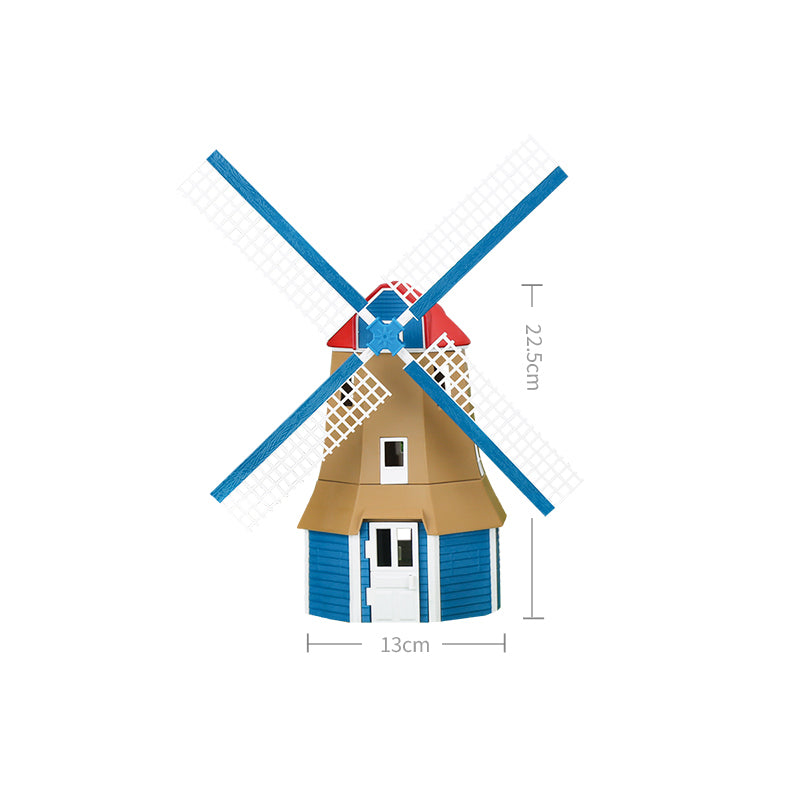 1:32 Farm Playset Include Dutch Windmill, Tractor, Farmers, Animal Toys and Farm Tools