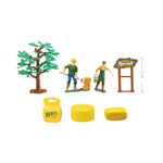 1:32 Farm Playset Include Dutch Windmill, Tractor, Farmers, Animal Toys and Farm Tools