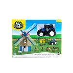 1:32 Farm Playset Include Dutch Windmill, Tractor, Farmers, Animal Toys and Farm Tools