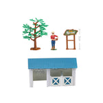 1:32 Farm Playset with Freewheel New Holland T5 Tractor