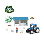 1:32 Farm Playset with Freewheel New Holland T5 Tractor