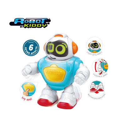 B/O Walking Robot with Light and Sound