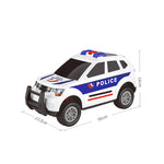Friction Power Police Truck with Light and Sound