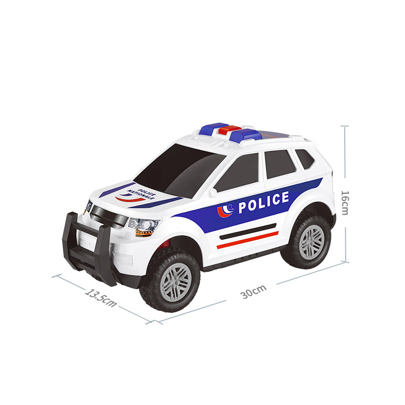 Friction Power Police Truck with Light and Sound