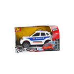 Friction Power Police Truck with Light and Sound