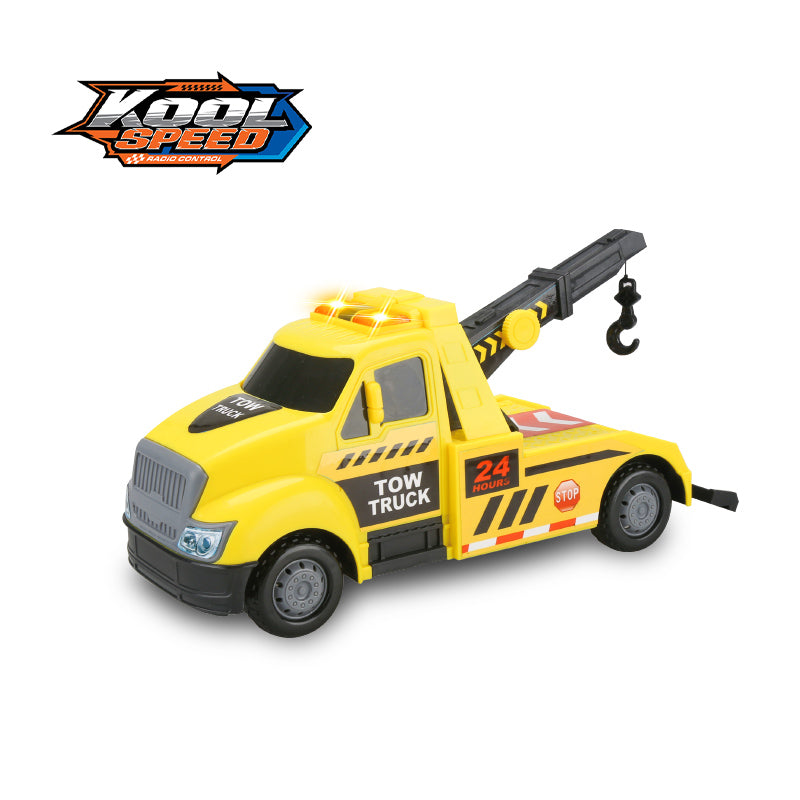 Friction Tow Truck with Try Me Funciton