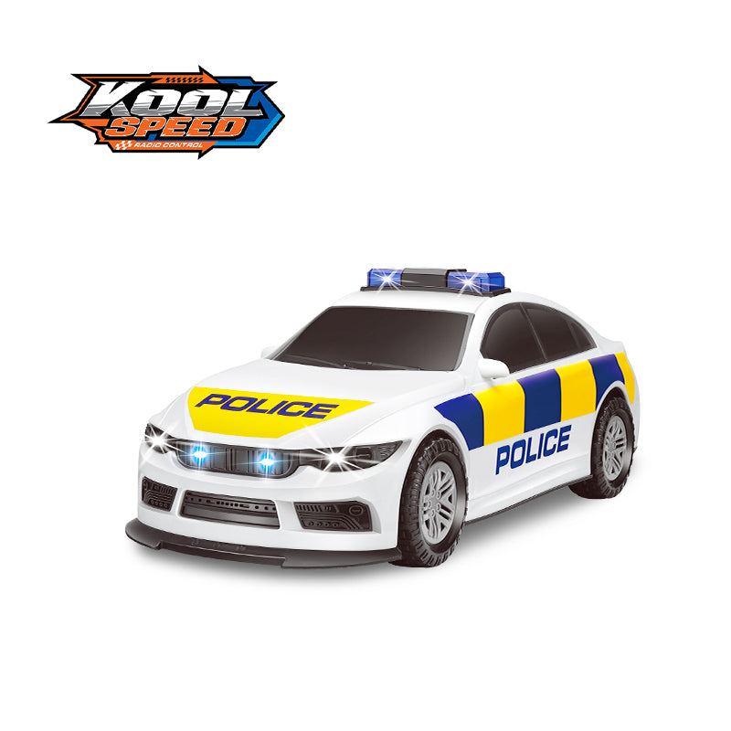 Friction Power Police Car with Light and Sound