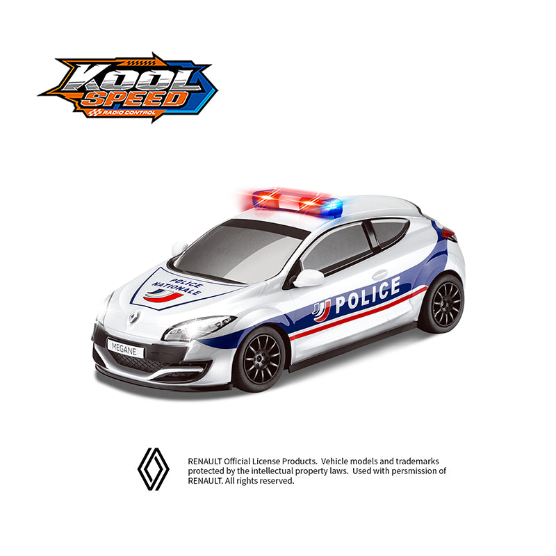 1:16 2.4GHz R/C RENAULT Mégane R.S. Police Car