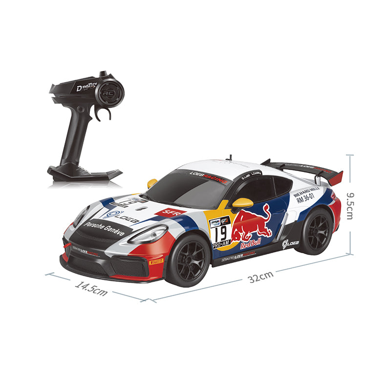 1:14 2.4GHz R/C Porsche 718 Cayman GT4 Clubsport MR with Rechargeable Battery