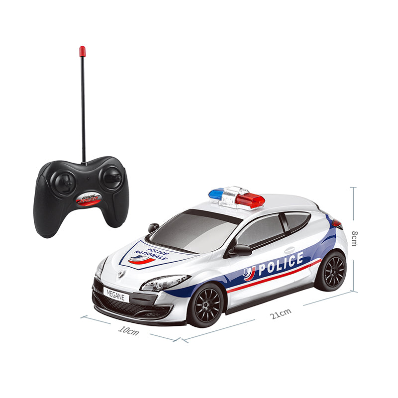 1:20 R/C RENAULT Mégane R.S. Police Car