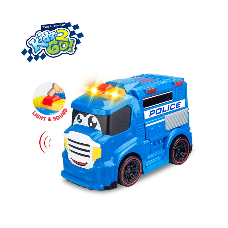 2CH I/R Control Police Truck with Light and Sound