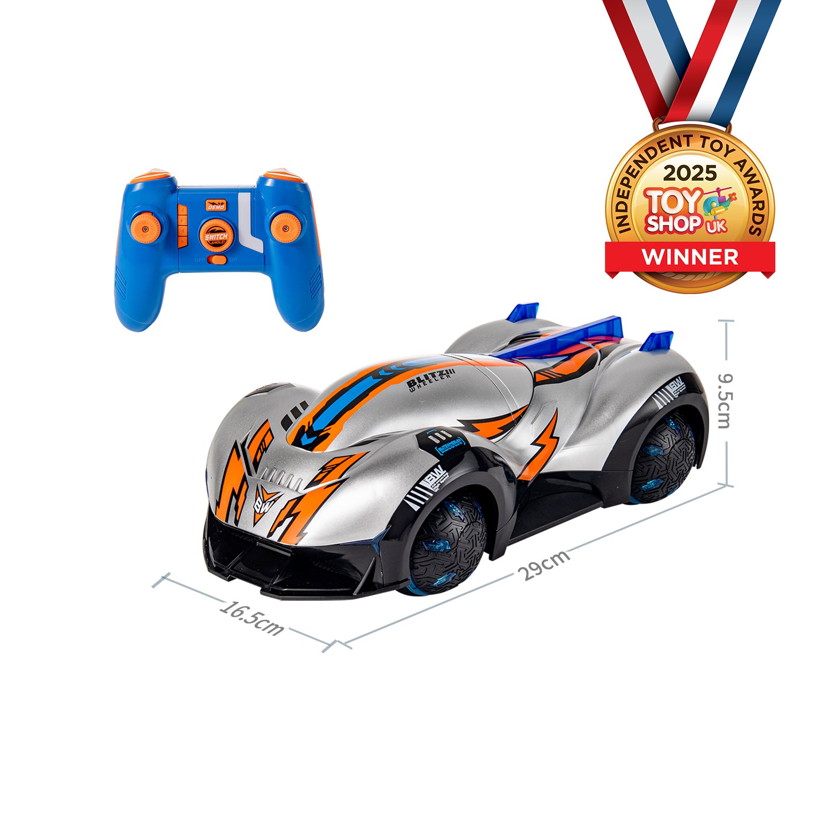 2.4GHz 1:16 R/C Blitz Wheeler