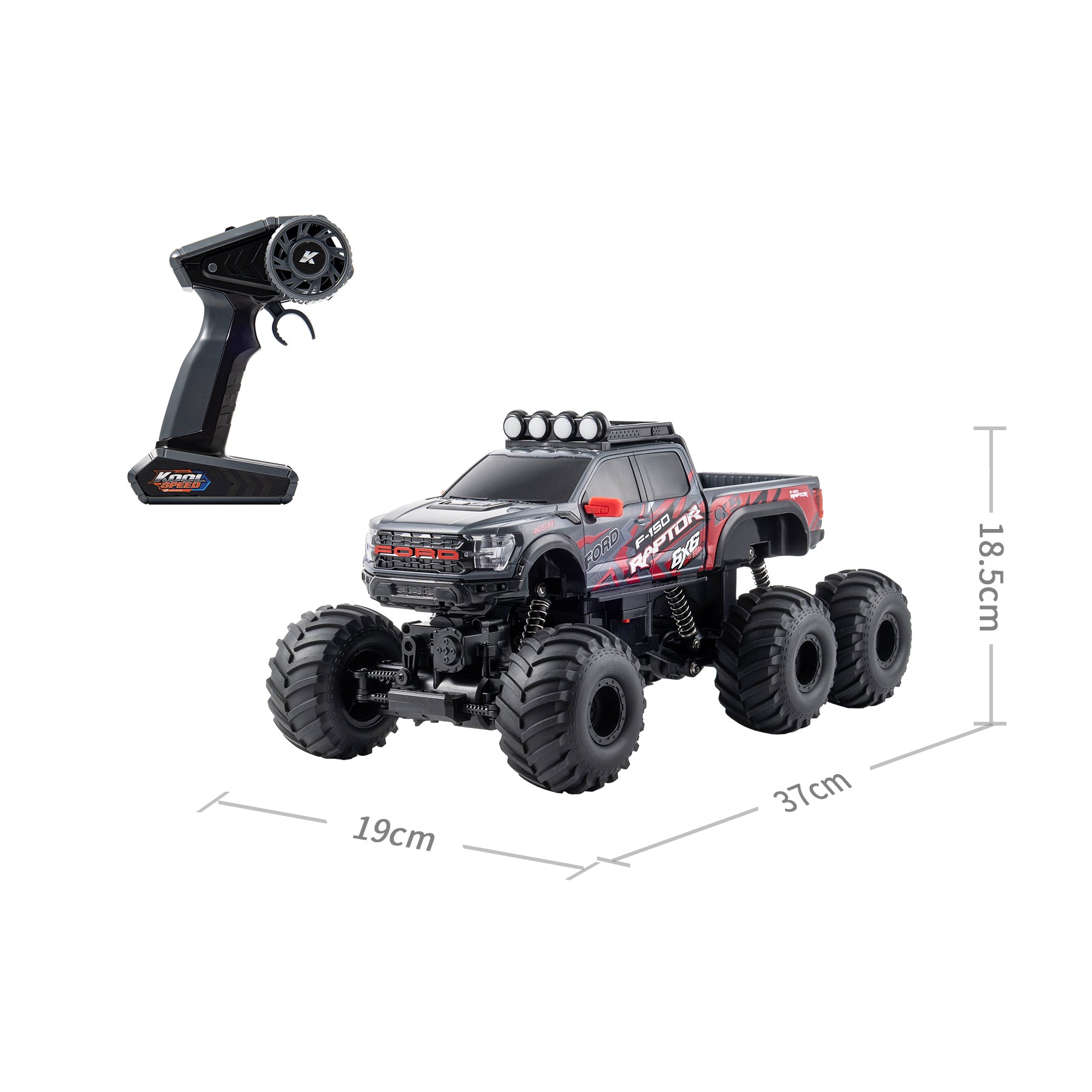 1:16 2.4GHz R/C 6x6 2024 Ford F-150 Raptor
