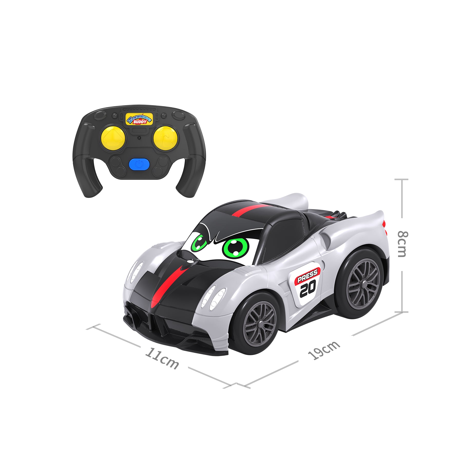 2.4G 2CH R/C Pagani Huayra Roadster