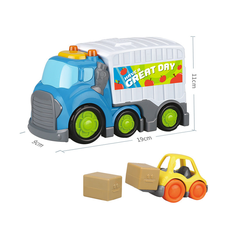 19cm Freewheel Cargo Truck with Light and Sound