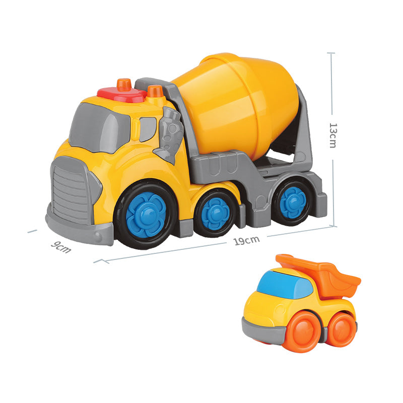 19cm Freewheel Concrete Mixer Truck with Light and Sound