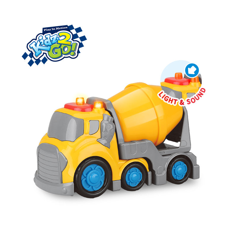 19cm Freewheel Concrete Mixer Truck with Light and Sound