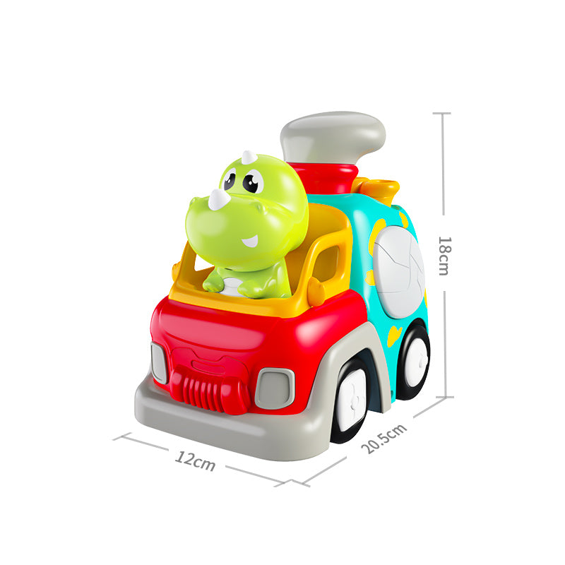 B/O Dino Cartoon Truck - ZooZoom Drivers